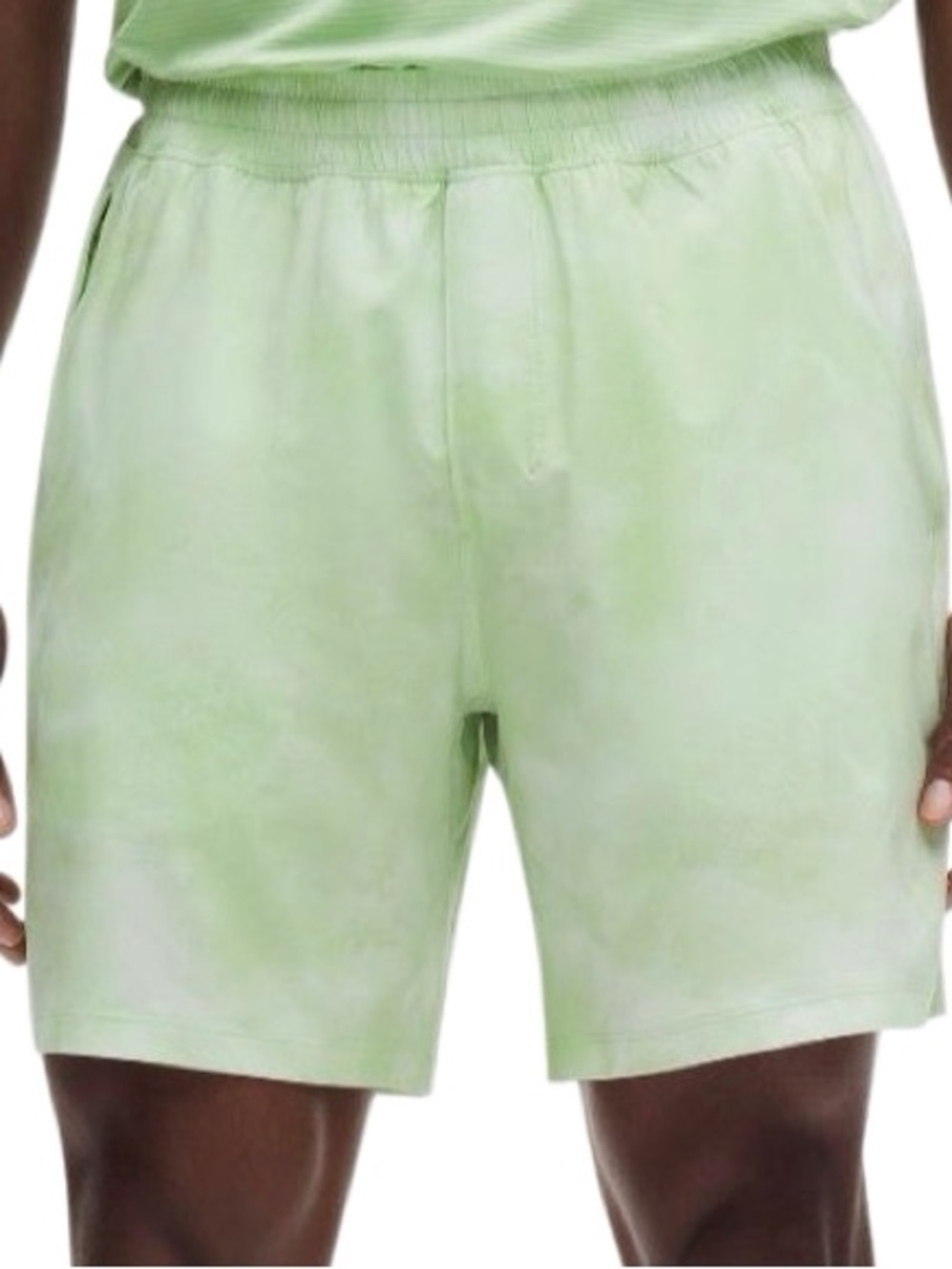 Lululemon Pace Breaker Linerless Short 7" Smoothie Print Matcha Multi